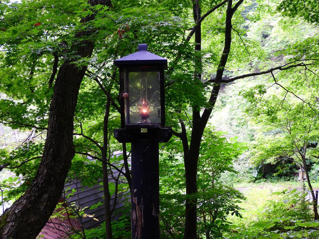 Lamp No Yado Aoni Onsen Hotell Hirakawa Eksteriør bilde